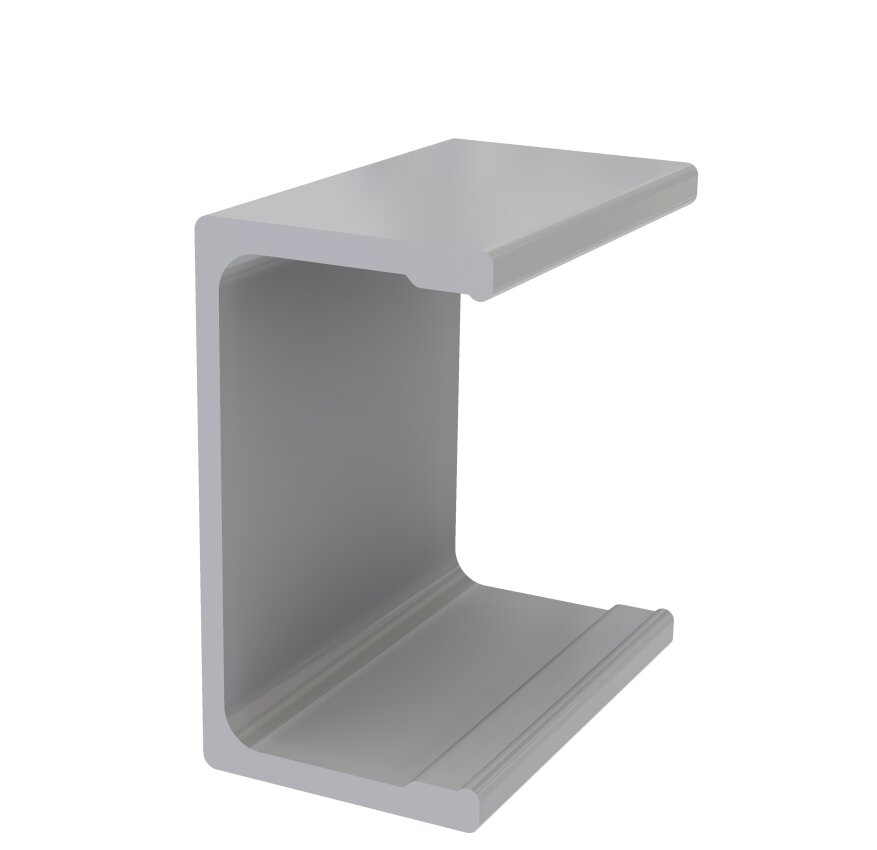 profil aluminiowy ramy C110 pomocniczy element montażowy