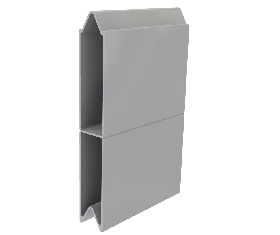 Profil aluminiowy CS150 Z6 do zabudów samochodów dostawczych