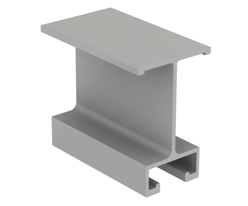 Profil poprzeczki 70 mm element konstrukcyjny ramy pojazdu
