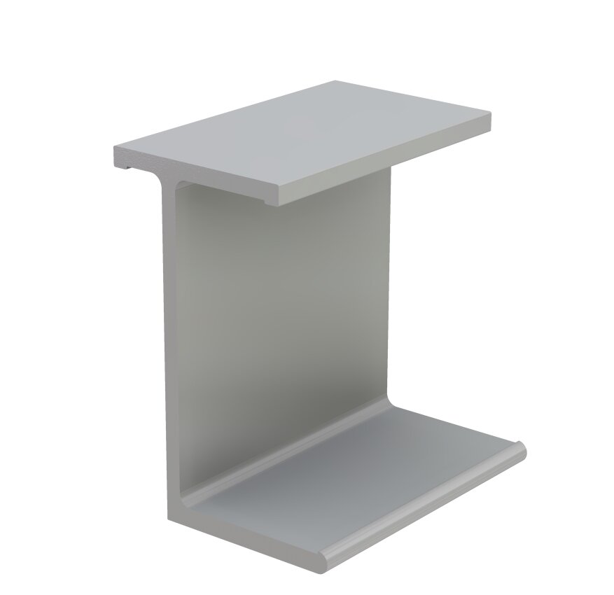 profil pomocniczy ramy T 110 mm element konstrukcyjny metalowy