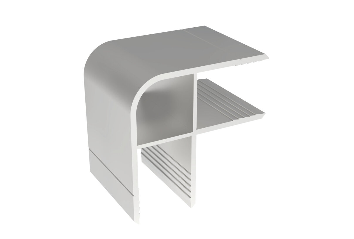 Profil zewnętrzny kontenera aluminiowy 25x25 mm przekrój